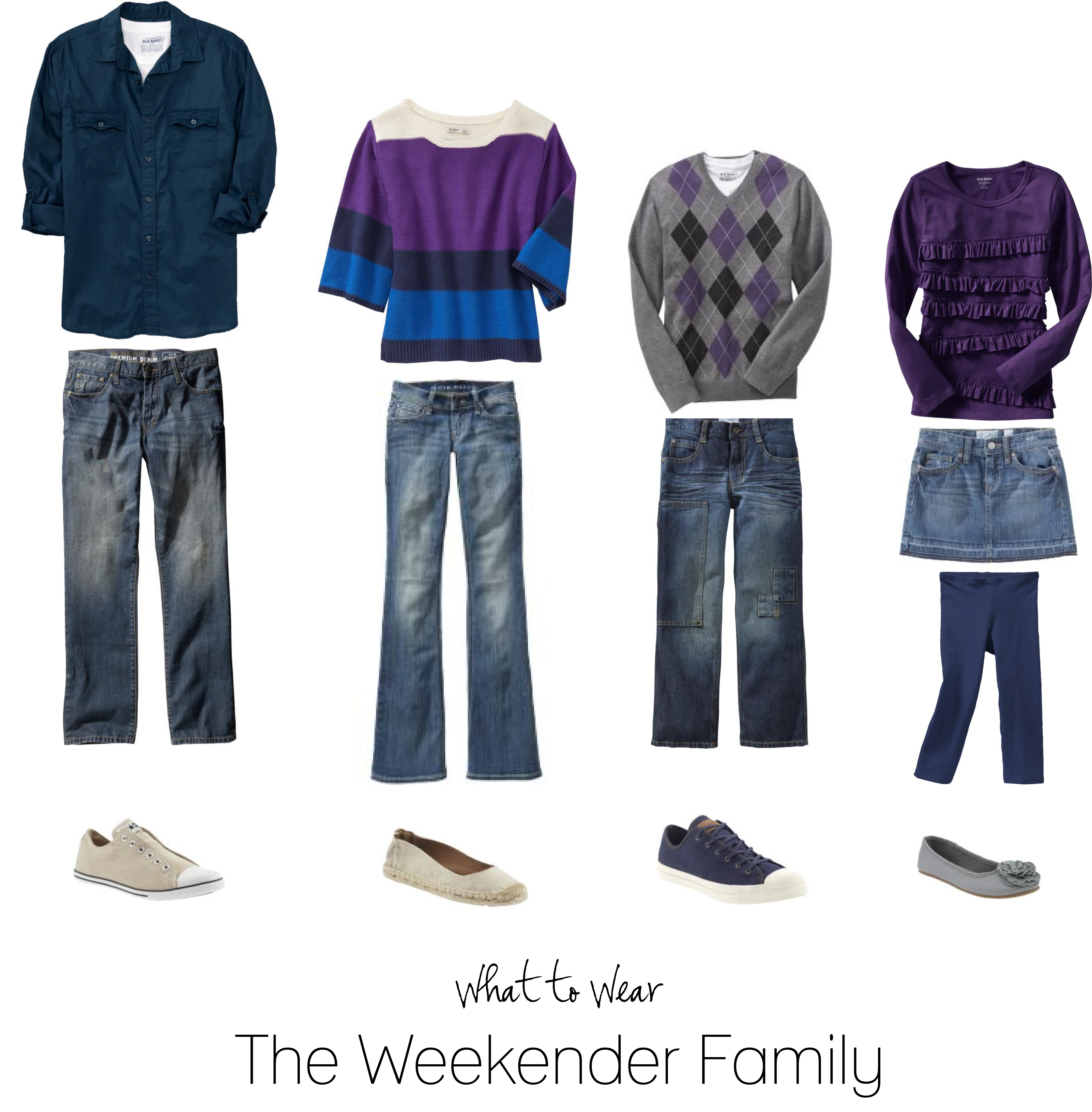 What to wear for the laid back family