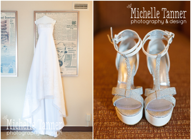 Wedding Dress and shoes